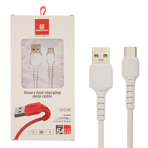 کابل تبدیل USB به USB-C بیبوشی مدل A20 طول ۱ متر