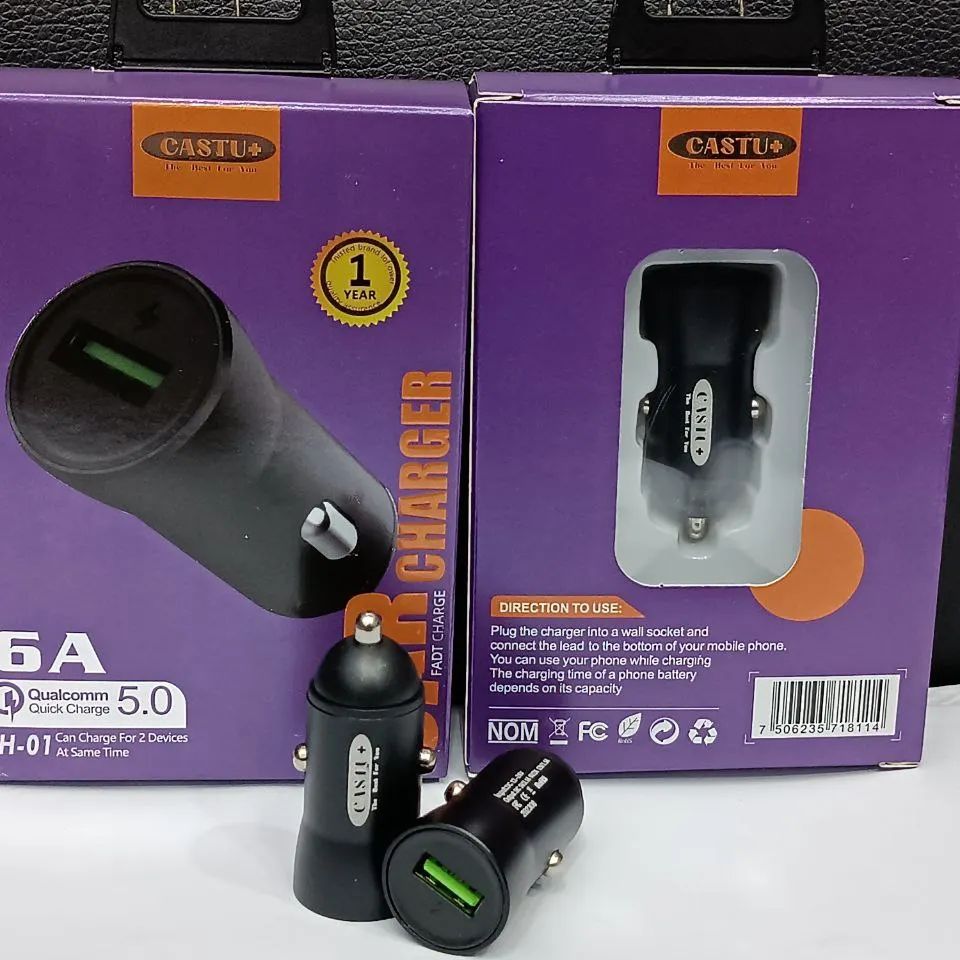 ‎CASTU+ Car charger CH-01 18W Fast charger …